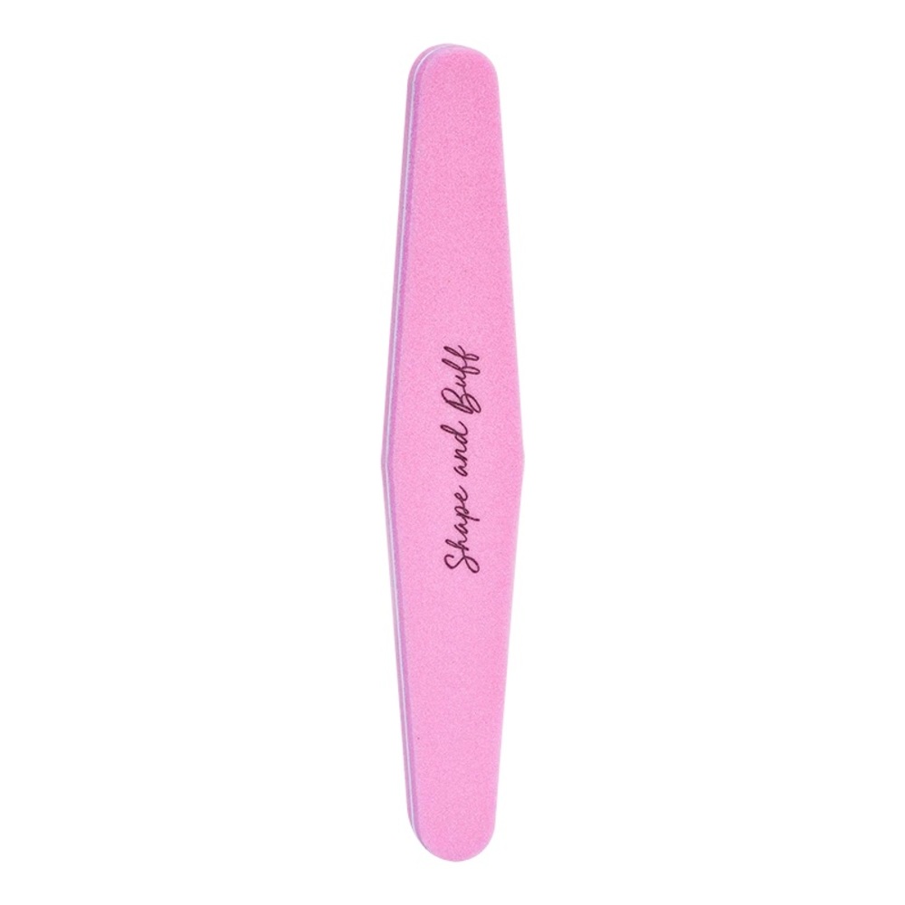 LE MINI MACARON Pink Sanding Sponge Shape Buff File
